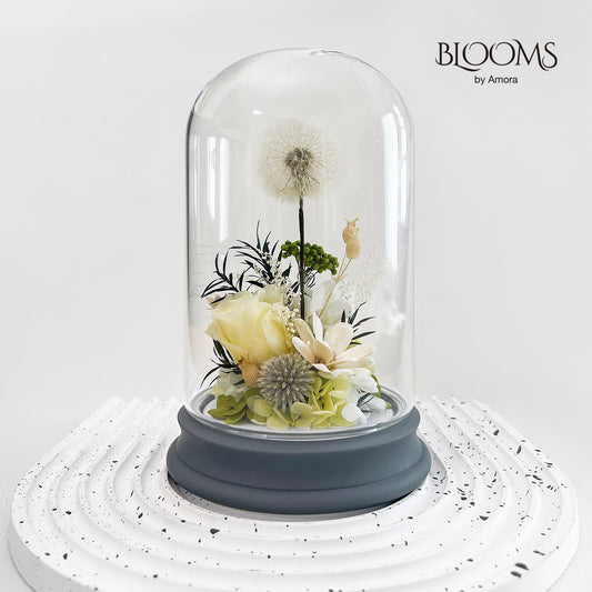 Blooms by Amora Pat Light Dome A (Dandelion)-Pat003ap-10*16cm