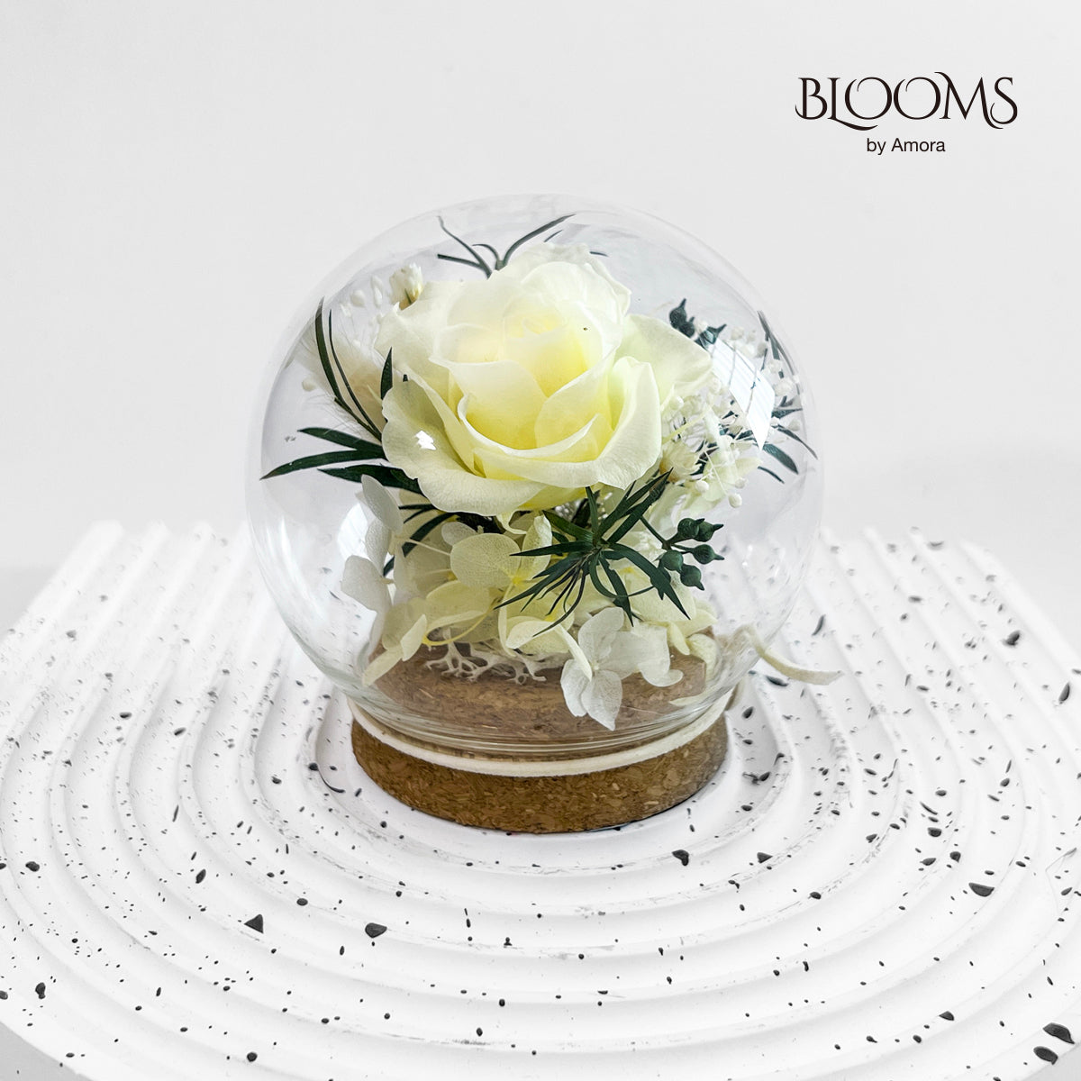 Blooms by Amora Cork Base Ball B (Rose)-Cor007bp-10cm