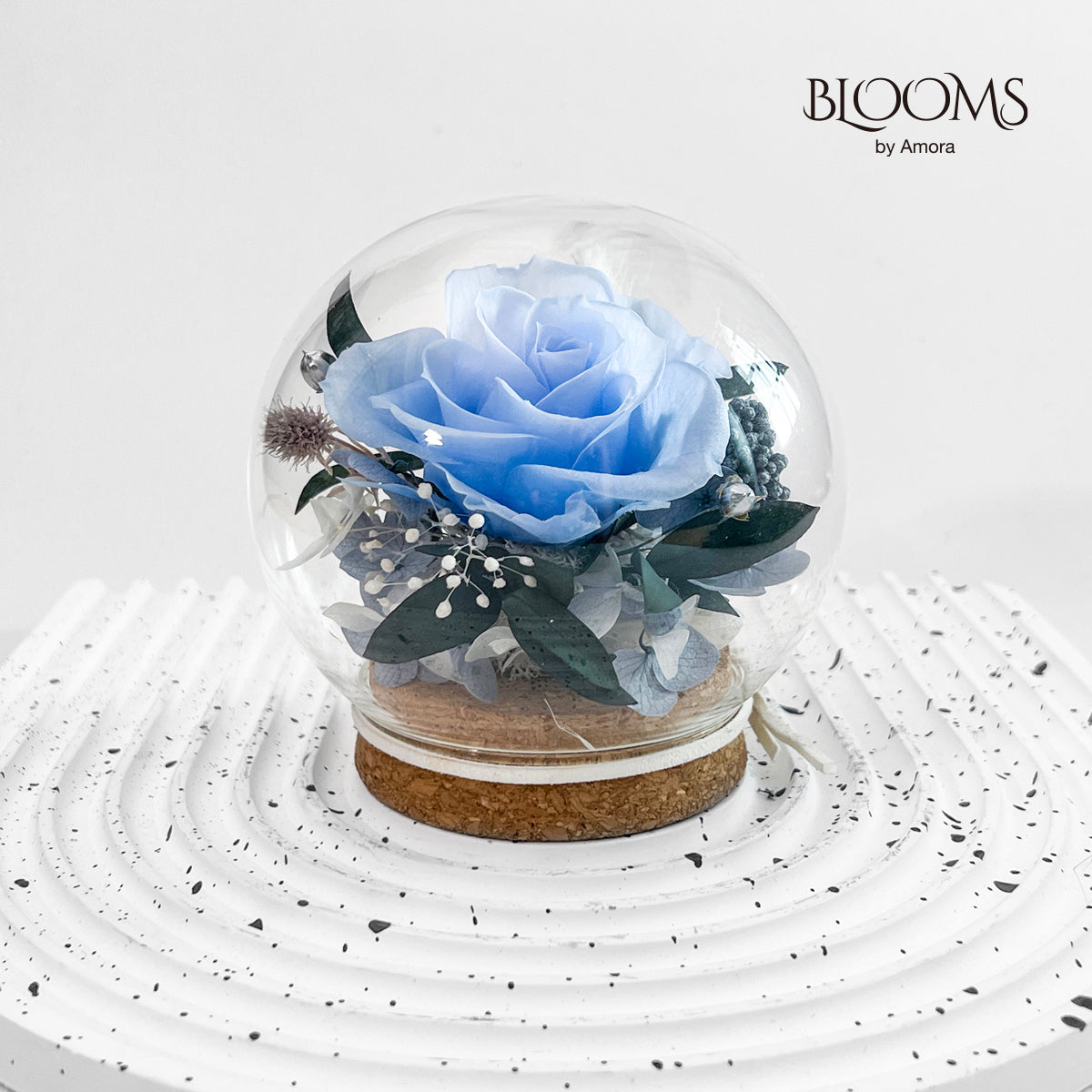 Blooms by Amora Cork Base Ball D (Rose)-Cor007dp-10cm