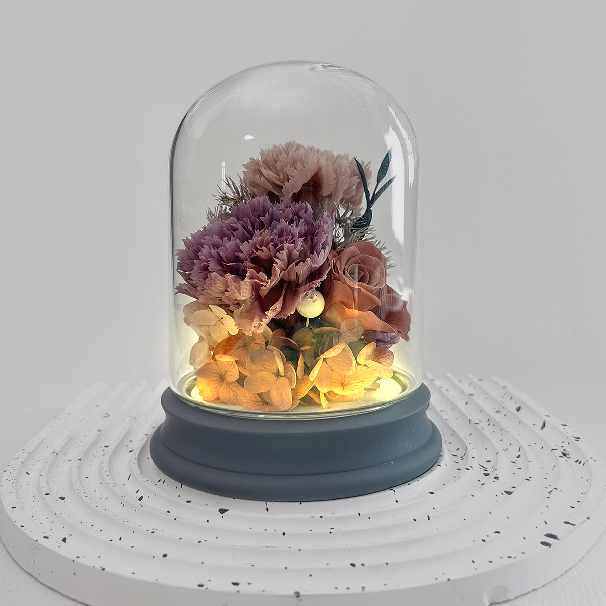 Blooms by Amora Pat Light Dome E (Carnation)-Pat009ep-10*13cm