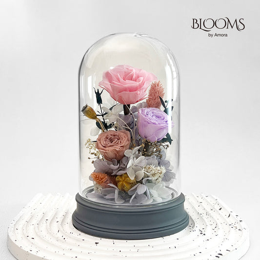 Blooms by Amora Pat Light Dome B (Rose)-Pat011bp-10*16cm