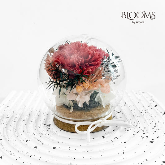 Blooms by Amora Cork Base Ball A (Carnation)-Cor012ap-10cm