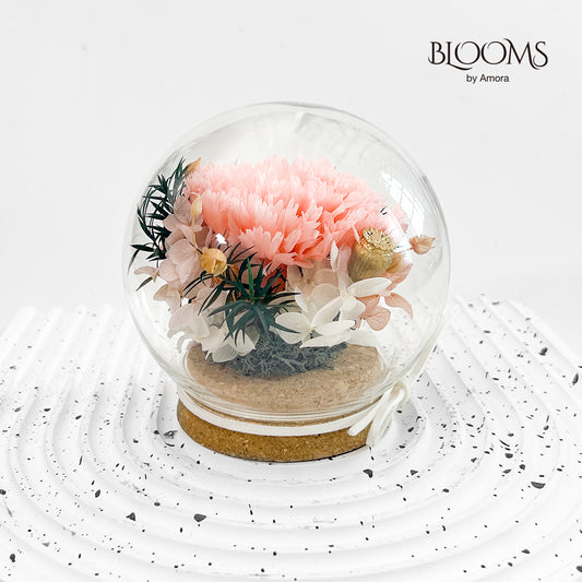 Blooms by Amora Cork Base Ball B (Carnation)-Cor012bp-10cm